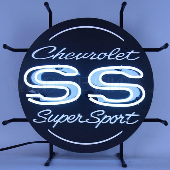 CHEVROLET SS SUPER SPORT JUNIOR NEON SIGN  5SMLSS