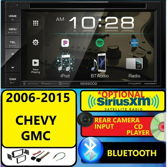 CHEVY-GMC GPS NAVIGATION Cd/Dvd Bluetooth USB EQ Car Radio Stereo Opt. SIRIUSXM
