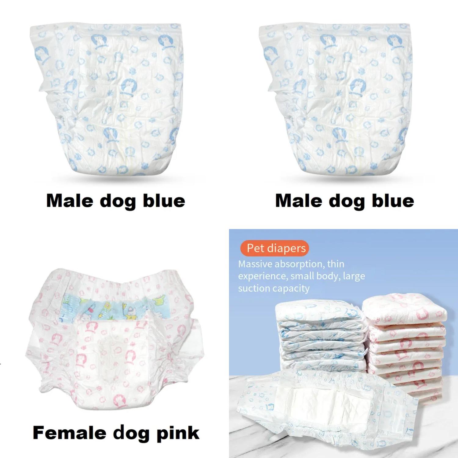 CHEXDZI Pet Diapers Cool Dogs Dog Menstrual Pads Soft And SkinFriendly