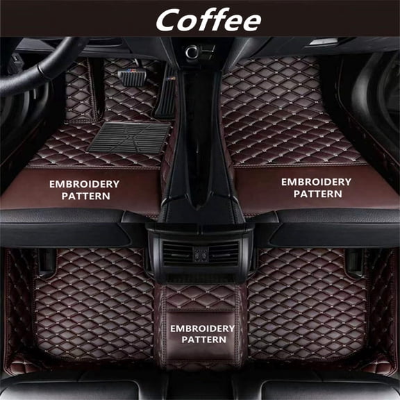 CHEYIXUAN Custom For Jeep Compass MK49 MP/552 VJ/C101 2006-2026 Year Car Floor Mats Front&Rear Liner Leather Waterproof Mat
