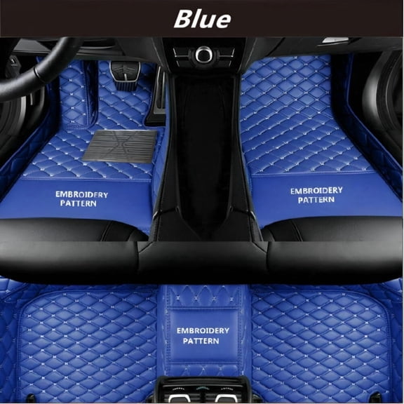 CHEYIXUAN Custom For Toyota bZ bZ4X 2022-2026 Year Car Floor Mats Front&Rear Liner Leather Waterproof Mat