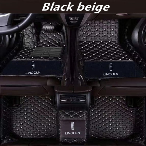 CHEYIXUAN Fit For Lincoln MKX 2007-2019 Year Car Floor Mats Carpets Rugs All Weather Liner Mats