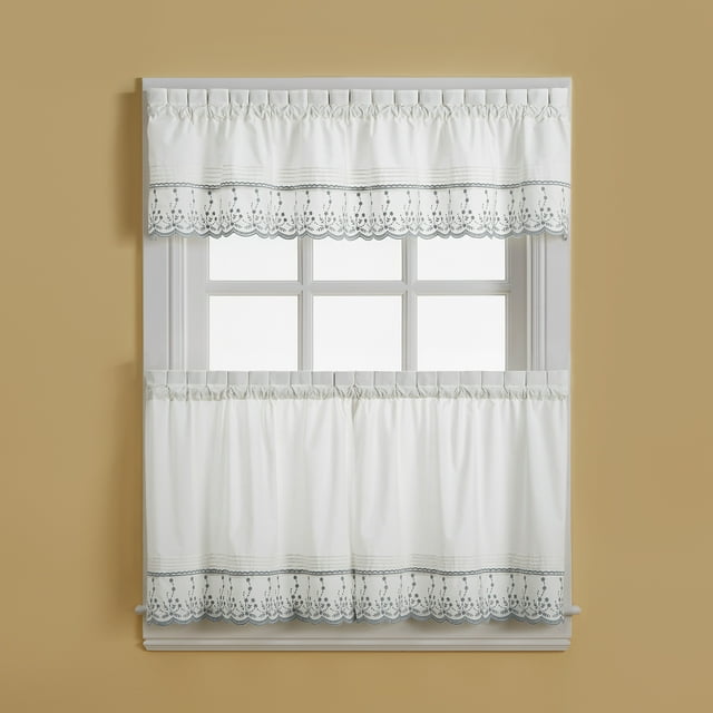CHF Abby Valance Grey, 60" x 14", Floral, Adult