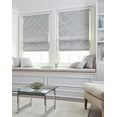 thumbnail image 1 of CHF Industries Damask Room Darkening Roman Shade 16 - 29 Inches Silver 23" w x 64" l, 1 of 2