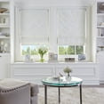 thumbnail image 1 of CHF Industries Damask Room Darkening Roman Shade 30 - 39 Inches Ivory 39" w x 64" l, 1 of 5