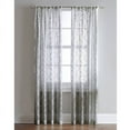 thumbnail image 1 of CHF Lyric Rod Pocket Sheer Curtain Panel, Knit Flame Ogee , Gray, Adult, 1 of 6