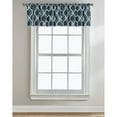 thumbnail image 1 of CHF Morocco Poletop Valance Geometric, 50"x36", Navy, Polyester. Adult, 1 of 2