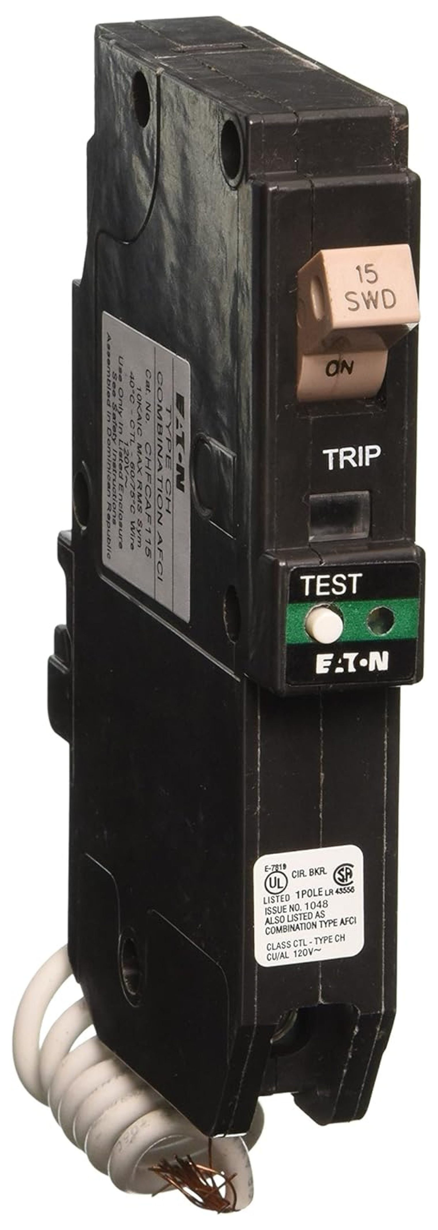 Cutler Hammer Arc Fault Breaker