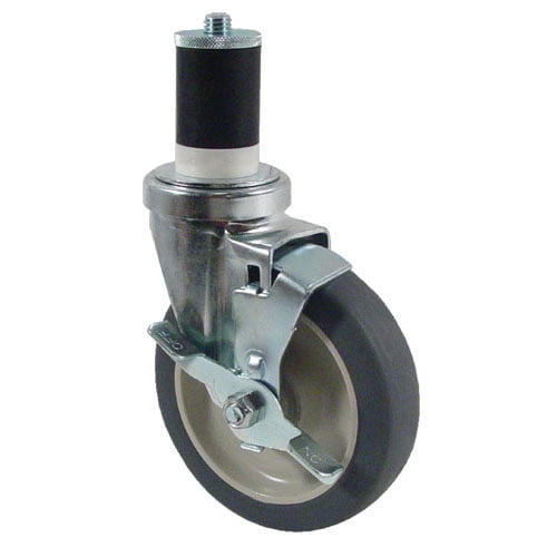 CHG - CMS4-5RBB - 1 5/8 in Expanding Stem Caster with 5 in Wheel & Brake