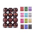 thumbnail image 1 of CHGBMOK 24pcs Small Christmas Ball 4cm /1.57 Inch Ornaments Shatterproof Mini Xmas Tree Balls Hanging Ball(Coffee), 1 of 6