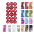 thumbnail image 1 of CHGBMOK Christmas Ball Ornaments Set Christmas Tree Balls Baubles Christmas Decorations Xmas Tree Balls Wedding Birthday Party Home Holiday Decor 60mm 36Pcs/Box (Red), 1 of 9