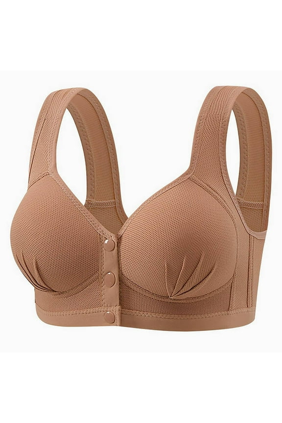CHGBMOK Push up Bras for Women Wirefree Everyday Bralette Underwear Daily Wear