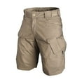 thumbnail image 1 of CHGBMOK Mens Cargo Shorts Big and Tall Short Cargo Pants Knee Lenght Loose Fit Work Shorts, 1 of 5