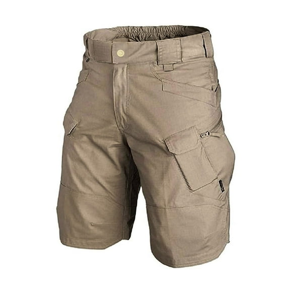 CHGBMOK Mens Cargo Shorts Big and Tall Short Cargo Pants Knee Lenght Loose Fit Work Shorts