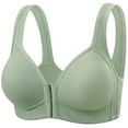 thumbnail image 1 of CHGBMOK Front Close Bras for Women Seamless Wireless Push Up Bras Moisture Wicking Breathable Bras, 1 of 2