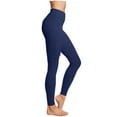 thumbnail image 1 of CHGBMOK High Waisted Leggings for Women Buttery Soft Stretchy Tummy Control Workout Yoga Running Pants, 1 of 8