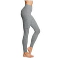 thumbnail image 1 of CHGBMOK High Waisted Leggings for Women Buttery Soft Stretchy Tummy Control Workout Yoga Running Pants, 1 of 8