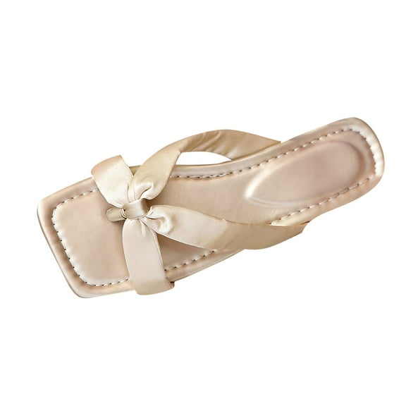 Admvng Womens Sandals Comfortable Fashionable And Casual Summer New Style Outdoor Flat Soft Bottom Beach Slippers 36-43