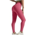 thumbnail image 1 of CHGBMOK Leggings for Women Butt Lift High Waisted Tummy Control No See-Through Yoga Pants Workout Running Leggings, 1 of 6