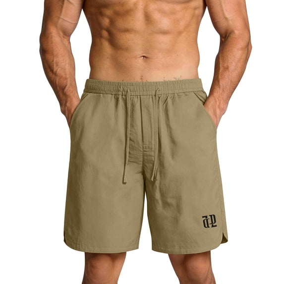 CHGBMOK Men's Cargo Shorts Casual Drawstring Shorts Summer Beach Stretch Golf Shorts with Pockets