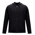 thumbnail image 1 of CHGBMOK Men's Full Zip Fleece Hoodie Regular Fit Long Sleeve Sweatshirt with Adjustable Drawstring and Kangaroo Pocket for Casual Daily Wear, 1 of 5
