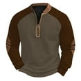 thumbnail image 1 of CHGBMOK Mens T Shirts Quick Dry Performance Long Sleeve Solid Shirts Casual Golf Shirt,Sizes S-5XL, 1 of 3
