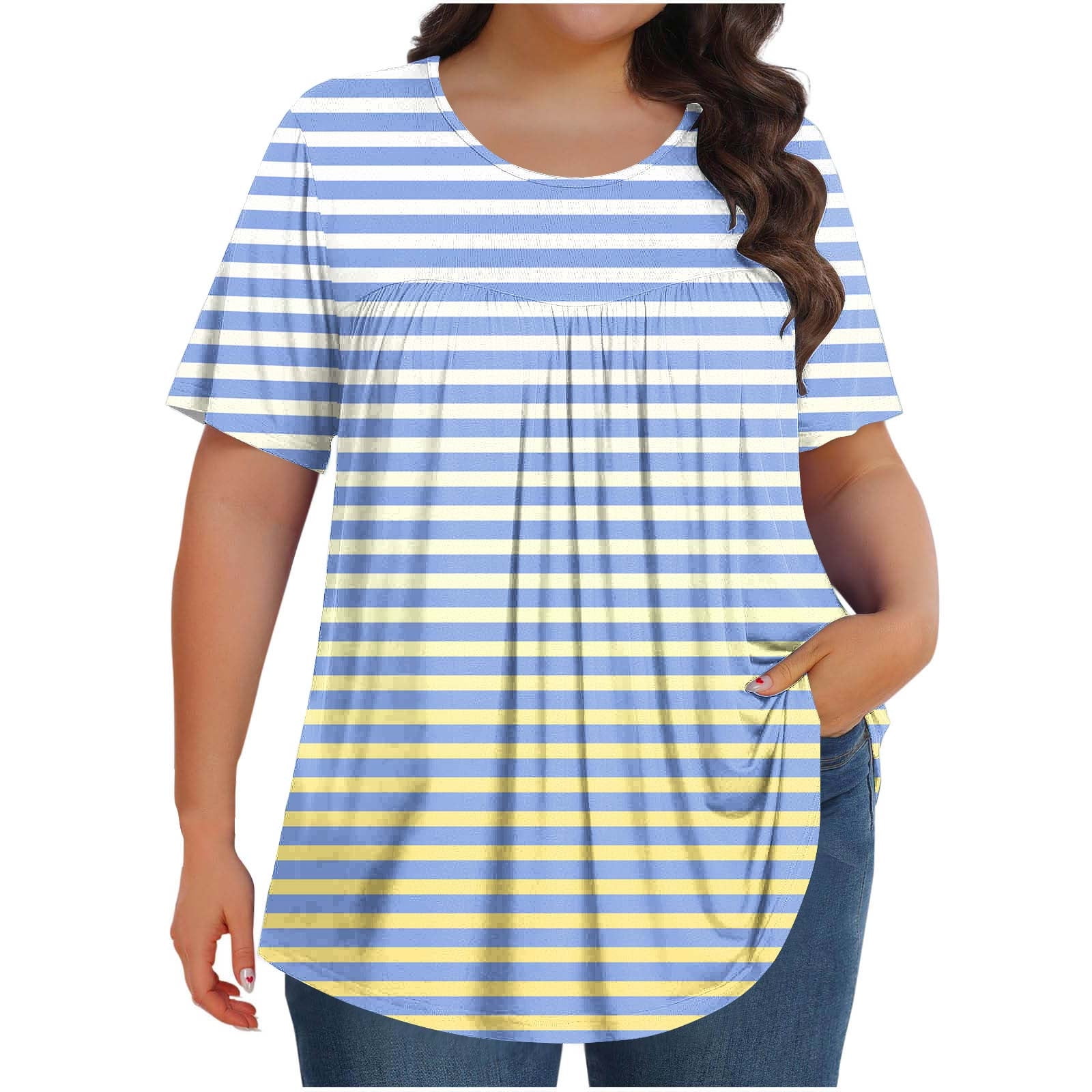 Vintage Oversized T-Shirts For Women – Summer Graphic Tee, Loose Fit, Plus Size - View #5