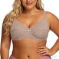 thumbnail image 1 of Ytndtr Plus Size Wireless Bra for Women Full Coverage Comfort Bralette Adjustable Straps Smooth Bra Everyday Lingerie, 1 of 5