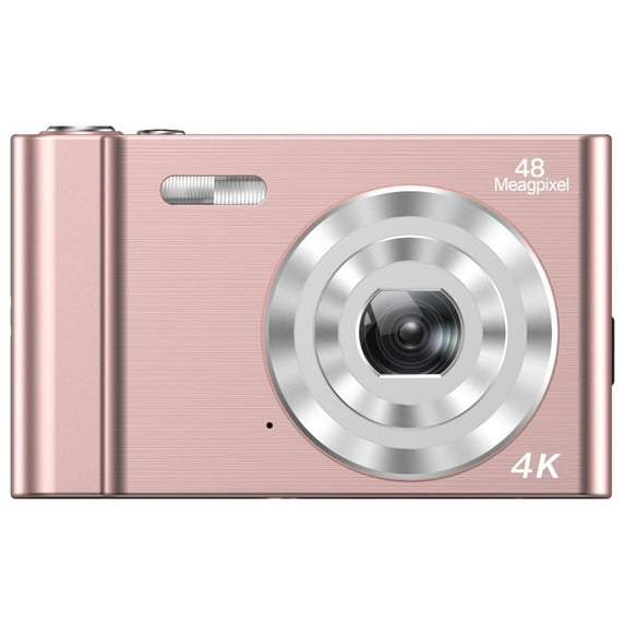 CHGBMOK S6 16x Digital Zoom 48MP Digital Camera with USB Charging Cable, Pink