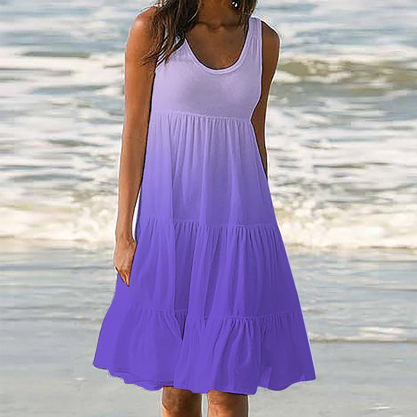 Summer dress ladies oversized comfort main image 1