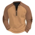 thumbnail image 1 of CHGBMOK T Shirts for Man Round Neck Hoodie Print Pullover Long Sleeved Top,Sizes S-5XL, 1 of 3