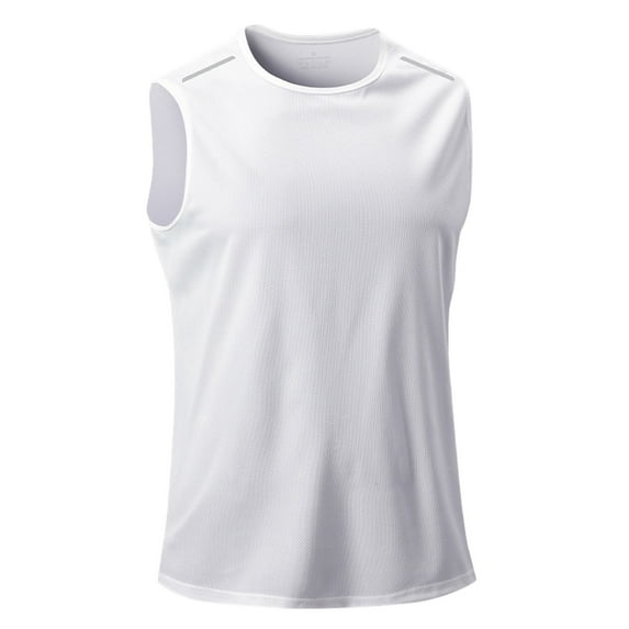 CHGBMOK Tank Tops Men Workout Tank Top Sleeveless Muscle Tee Shirts for Swim Running Hiking Beach Sizes S-3XL