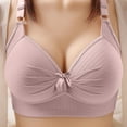thumbnail image 1 of CHGBMOK Women Wireless Everyday Bras Double Support Bras for Women Full Coverage Comfortable Bras, 1 of 8