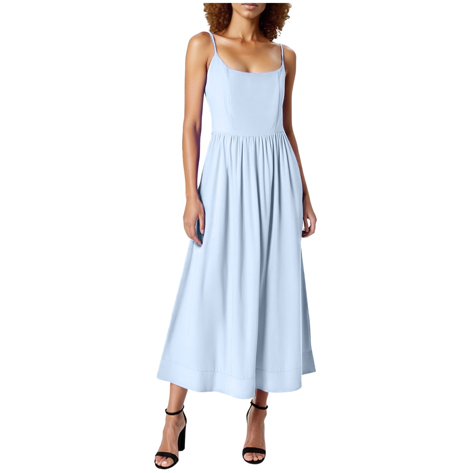 women's french style mesh suspender dress