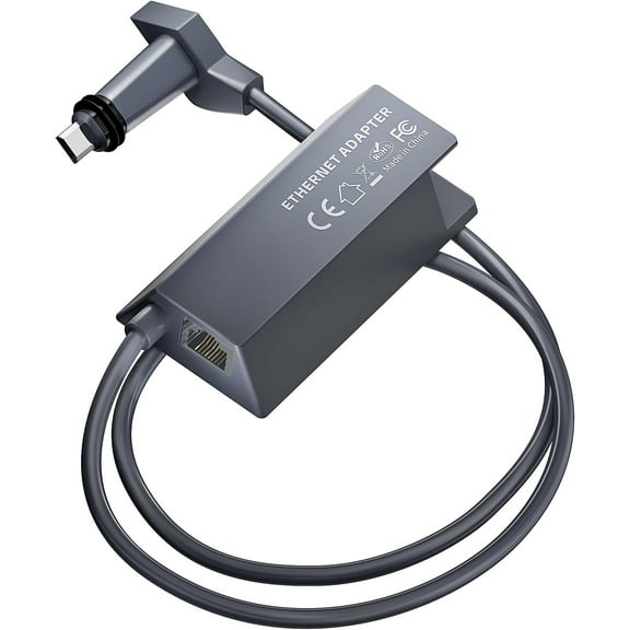 Starlink Ethernet Adapter Gen 2 for Wired External Network, Starlink RJ45 Gigabit Ethernet Adapter Support High Speed 1000Mbps
