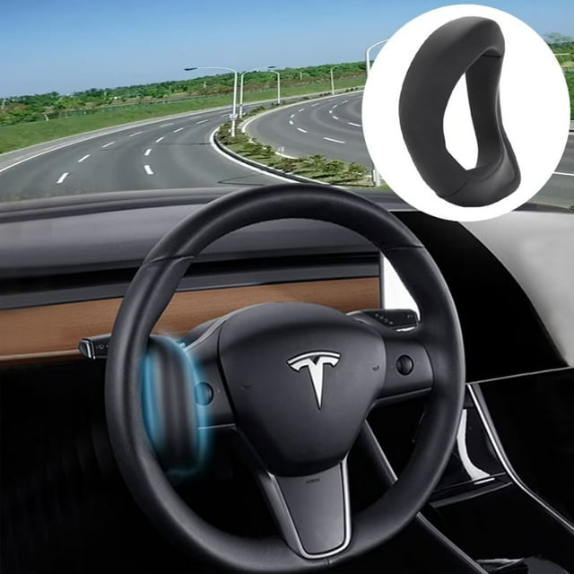 CHGRNLF Steering Wheel Magnetic Metal Weights for Tesla Model 3/Y
