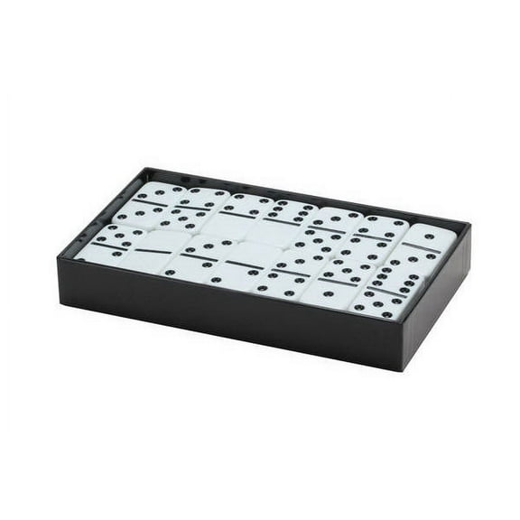 CHH 2311L-WHT Double 6 White Jumbo Dominoes