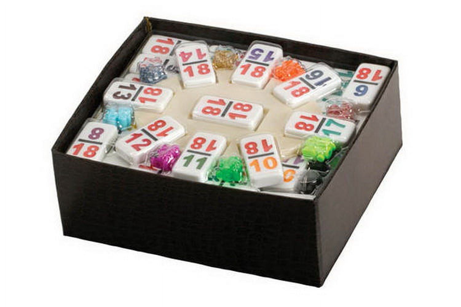 CHH 2527MT Double 18 Mexican Train Dominoes