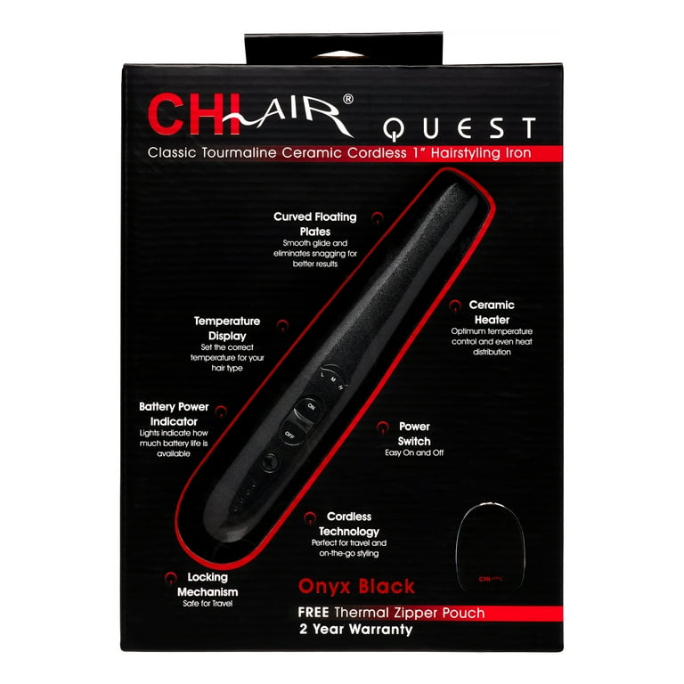 Chi cordless hair outlet straightener