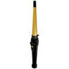 CHI Air Tourmaline Ceramic 1/2 - 1" Hair Curling Styler Wand, Onyx Black