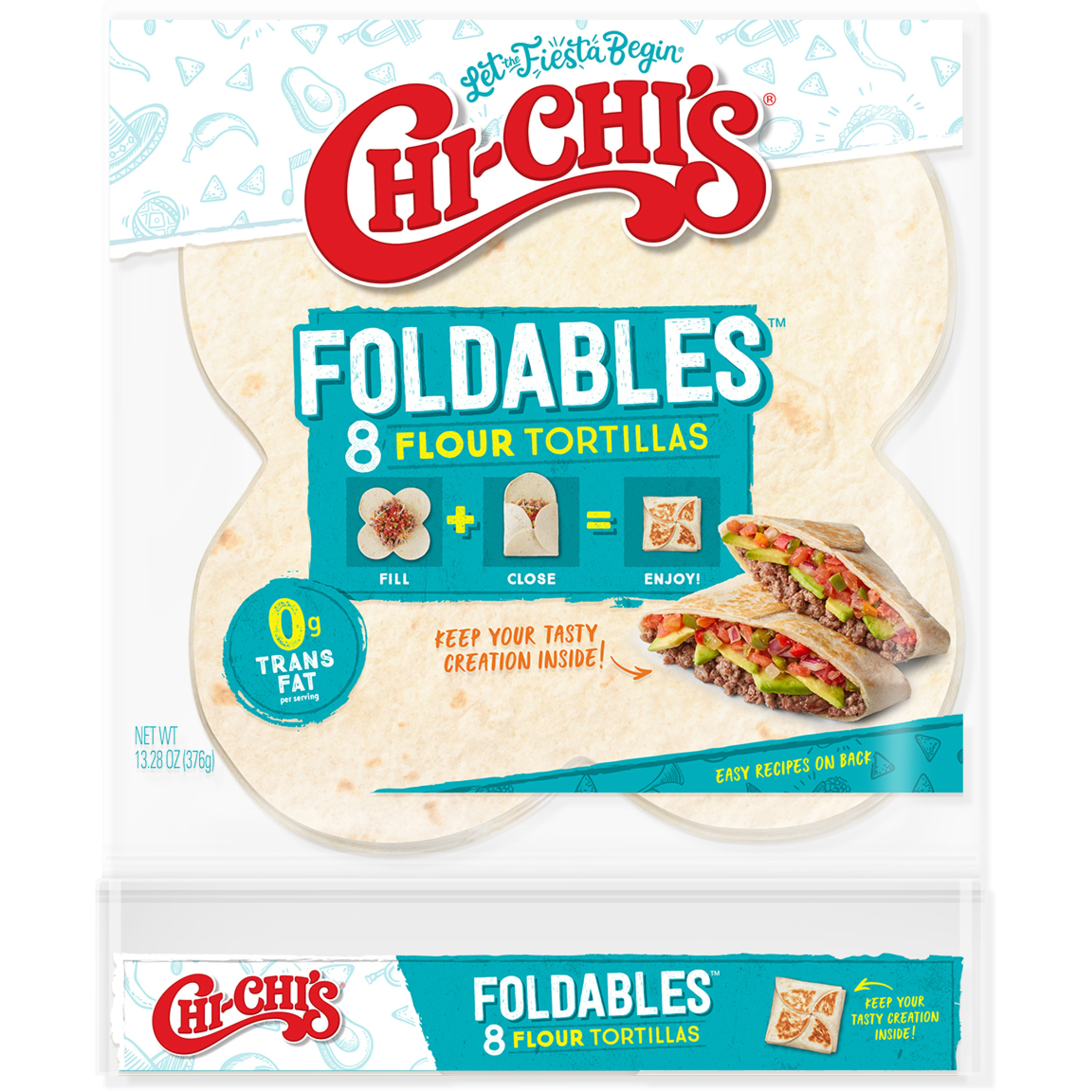 CHI-CHI'S  FOLDABLES Tortillas, 13.28 oz Regular - image 1 of 3