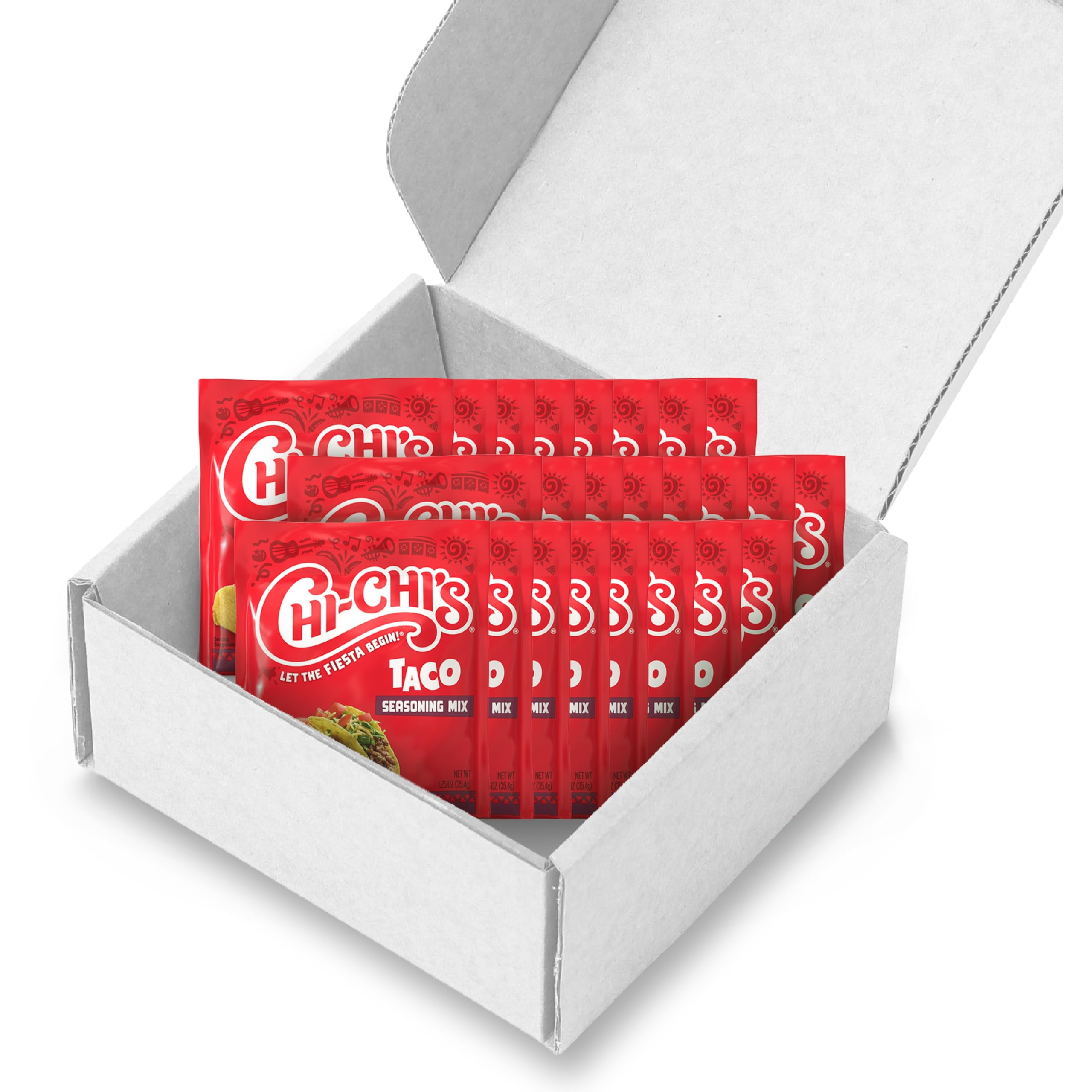 CHICHI’S Taco Seasoning Mix, STF9 1.25Ounce (Pack of 24)