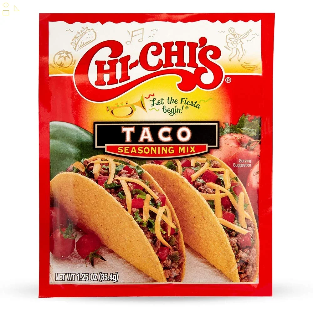 CHICHI’S Taco Seasoning Mix, 1.25Ounce 1 Packet Packing May Vary