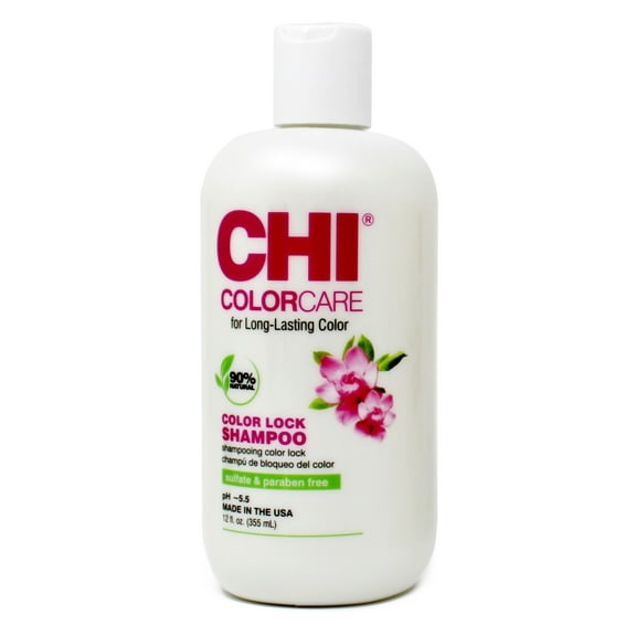 CHI Color Lock Shampoo for Color-Treated Hair, 12 oz