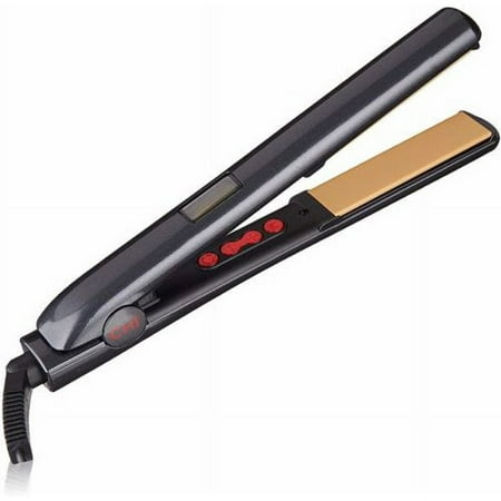 CHI G2 Digital Flat Iron, Straightening Hairstyling Iron For Smooth, Silky Hair, Titanium Infused Ceramic 1" Plates