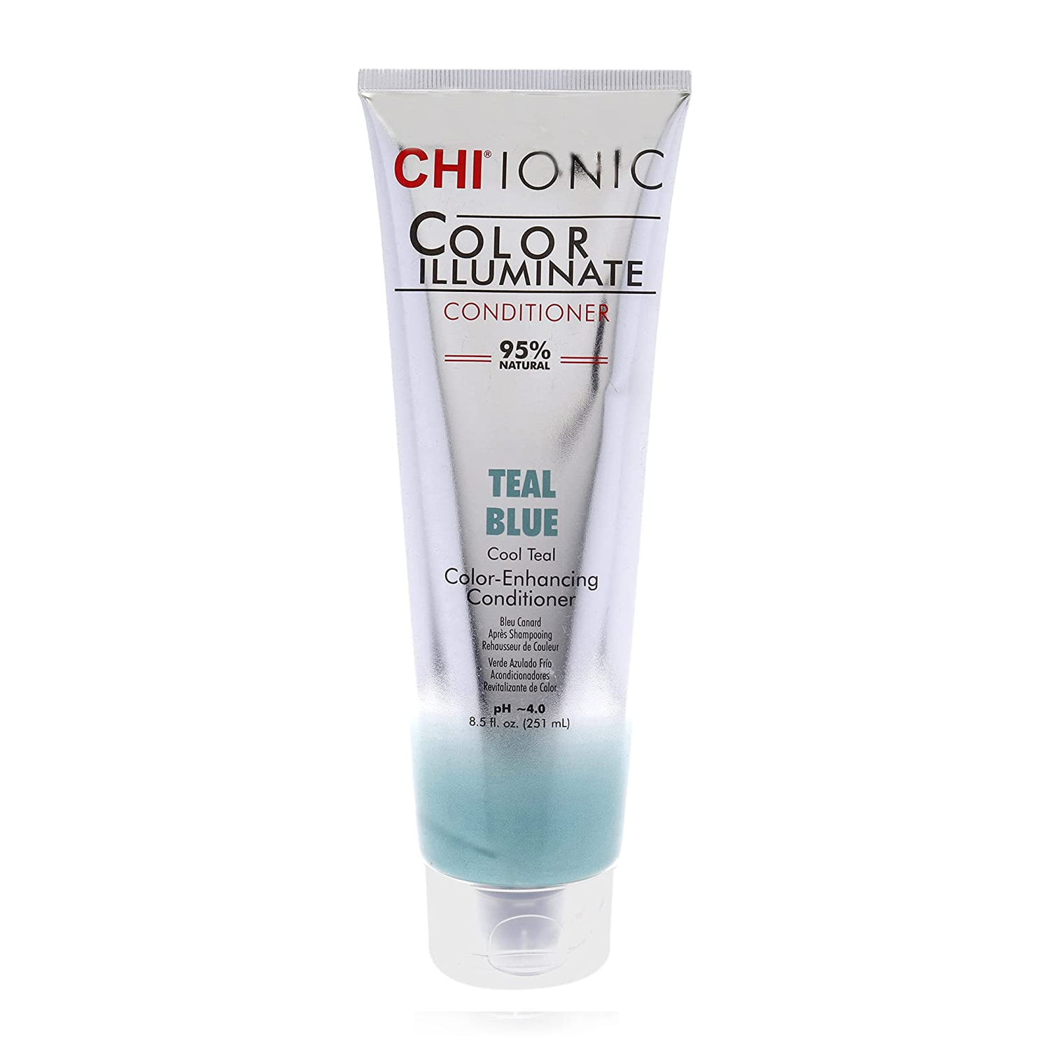 CHI Ionic Color Illuminate Conditioner Teal Blue 8.5 oz