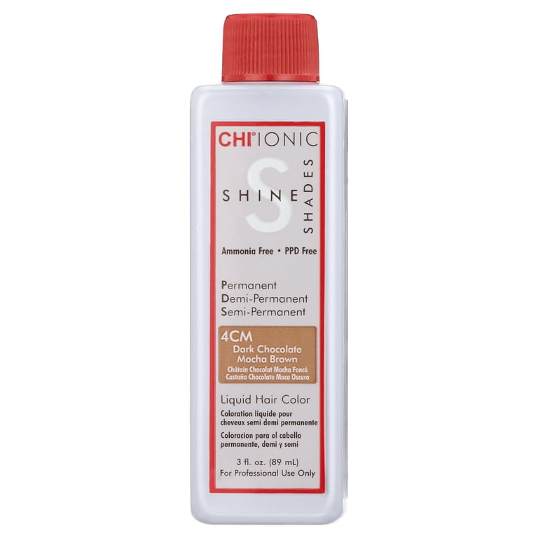 CHI Ionic Shine Shades Liquid Hair Color - 4CM Dark Chocolate