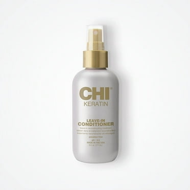 CHI Keratin Leave-in Conditioner, Hydrating Conditioner For Restoring Softness & Preventing Breakage, Great For Daily Use, Sulfate-free, 6 Oz