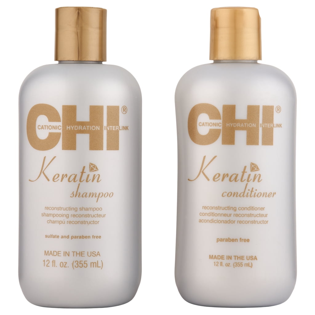 CHI Keratin Shampoo & Conditioner 12 oz