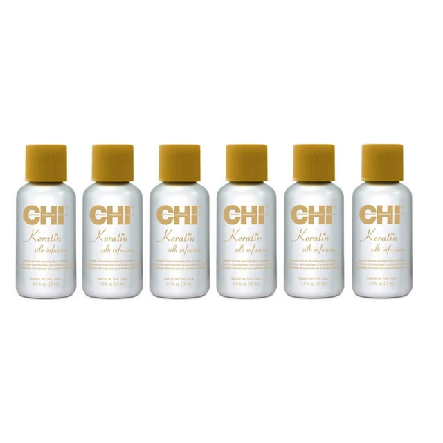 CHI Keratin Silk Infusion, 0.5oz (Pack of 6) 0.5 Ounce (Pack of 6)